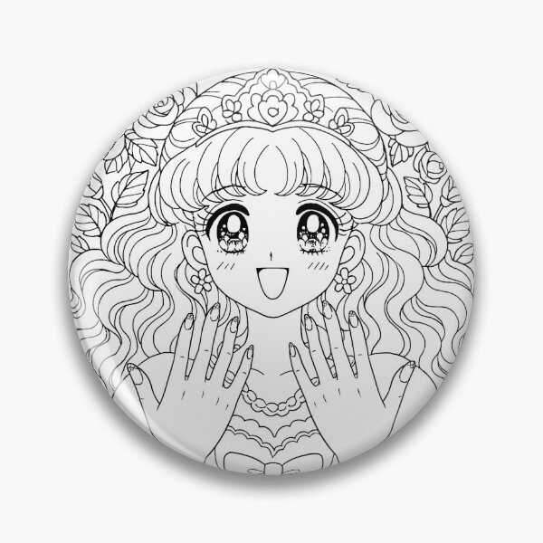 Item preview, Chica de anime manga shoujo princesa kawaii designed and sold by SClassWeirdos.