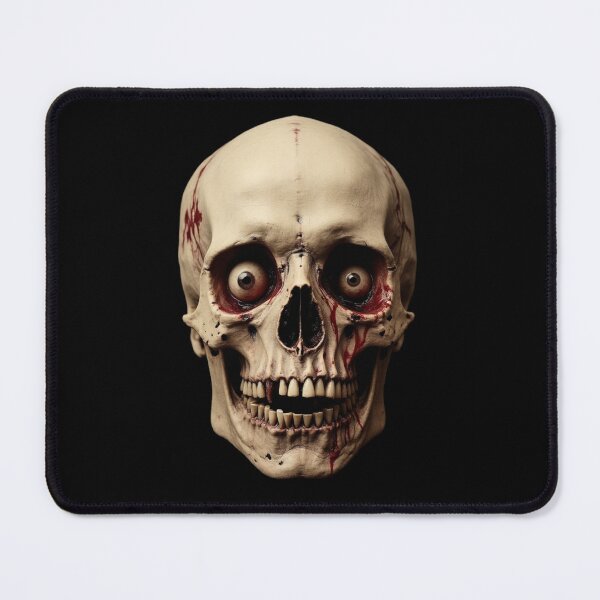 Item preview, Bloodshot Eyed Skull For Creepy Halloween Energy designed and sold by e-camelleone.
