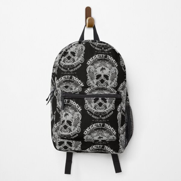 Item preview, Palm Desert California Skull Art - Grunge Desert Rock Style designed and sold by ThomasBarna.