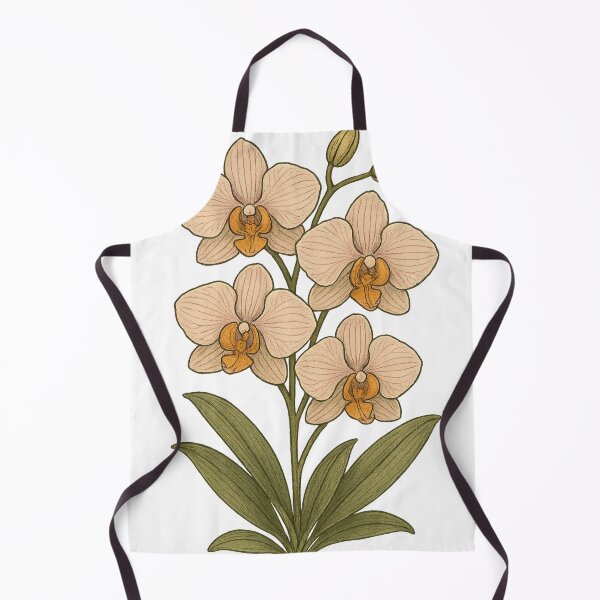 Item preview, Orchid in Bloom Sticker – Elegant Greenhouse Orchid Design designed and sold by Feral Confetti.