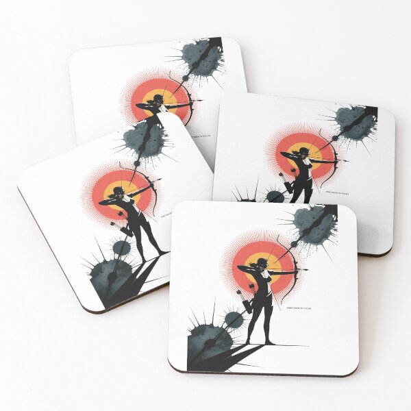 Item preview, Black and White Archer – Graphic Precision designed and sold by FusiTink.