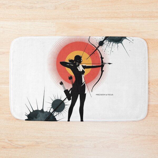 Item preview, Black and White Archer – Graphic Precision designed and sold by FusiTink.