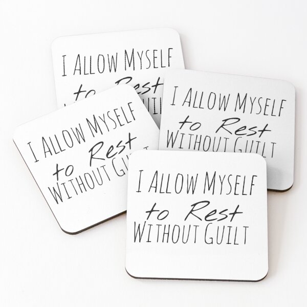 Item preview, I Allow Myself to Rest Without Guilt – Rest Affirmation designed and sold by Camila  Ardila.