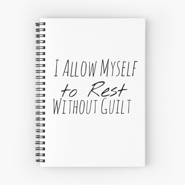 Item preview, I Allow Myself to Rest Without Guilt – Rest Affirmation designed and sold by Camila  Ardila.