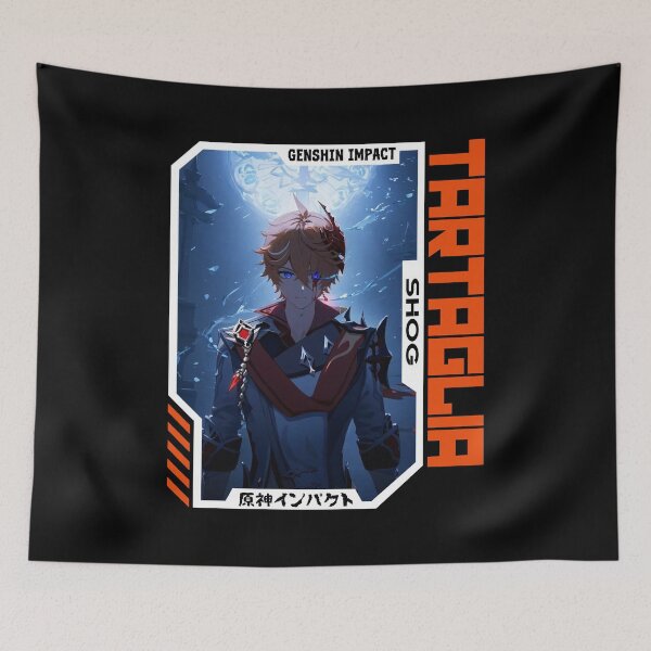 Item preview, Tartaglia - Genshin Impact designed and sold by fractusbarnsley.