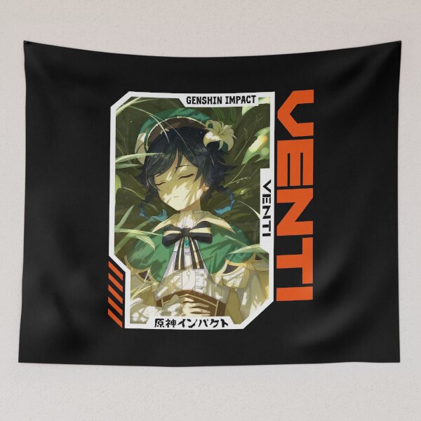 Item preview, Venti - Genshin Impact designed and sold by fractusbarnsley.