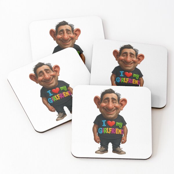 Item preview, I Love My Girlfriend – Hilarious & Cute Cartoon Guy  designed and sold by AleksKos.