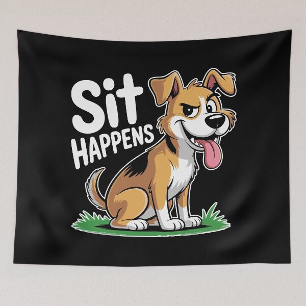 Item preview, Sit Happens. Version 2 designed and sold by ArthousePromos.