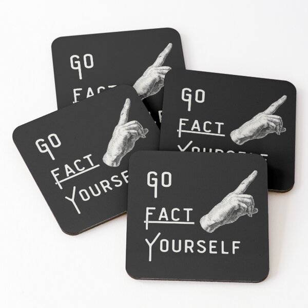 Item preview, Go Fact Yourself – Funny Vintage Design designed and sold by QuirkyDrops.