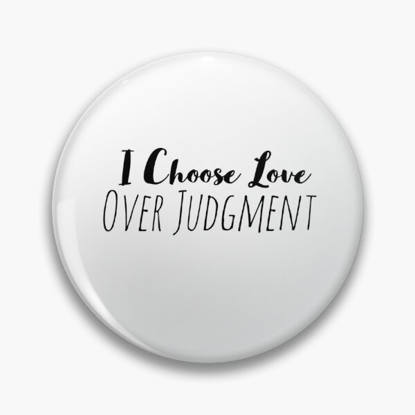 Item preview, I Choose Love Over Judgment – Heart-Centered Affirmation designed and sold by Camila  Ardila.