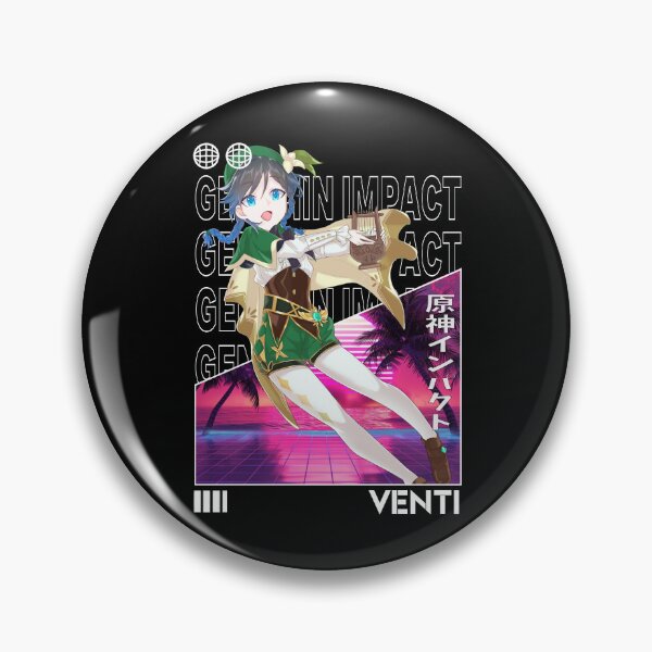 Item preview, Venti - Genshin Impact designed and sold by fractusbarnsley.