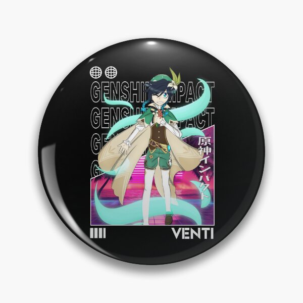 Item preview, Venti - Genshin Impact designed and sold by fractusbarnsley.