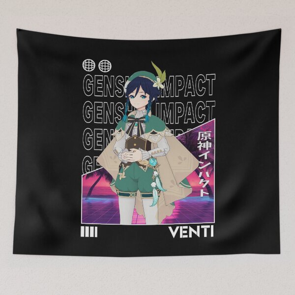 Item preview, Venti - Genshin Impact designed and sold by fractusbarnsley.