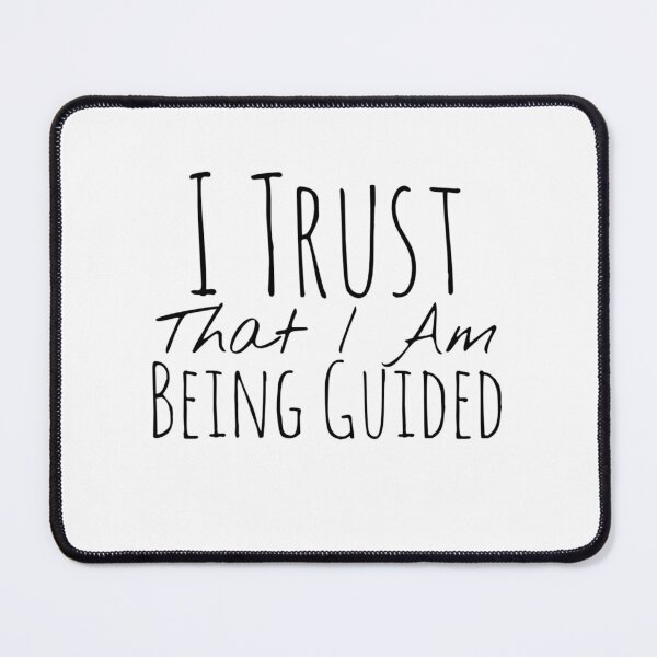Item preview, I Trust That I Am Being Guided – Spiritual Support Affirmation designed and sold by Camila Ardila.