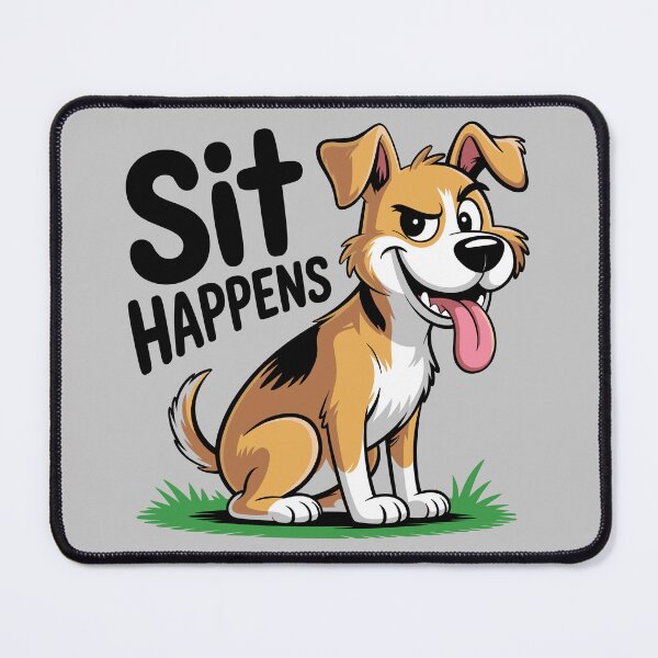 Item preview, Sit Happens. Version 1 designed and sold by ArthousePromos.