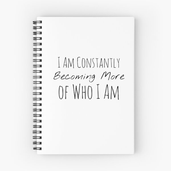 Item preview, I Am Constantly Becoming More of Who I Am – Authenticity Affirmation designed and sold by Camila  Ardila.
