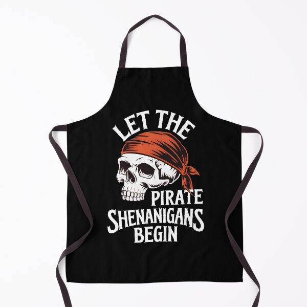 Item preview, Halloween Skull Let The Pirate Shenanigans Begin designed and sold by box-artshop.