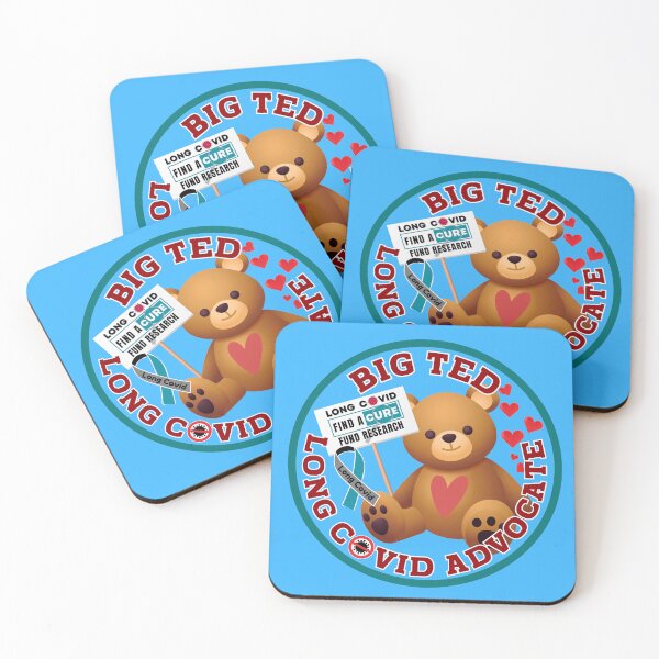 Item preview, Big Ted from Toyland is a Long Covid Advocate. designed and sold by MPC-Mince-Pies.