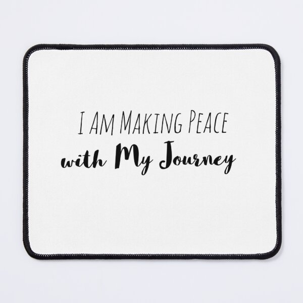 Item preview, I Am Making Peace with My Journey – Acceptance Affirmation designed and sold by Camila  Ardila.