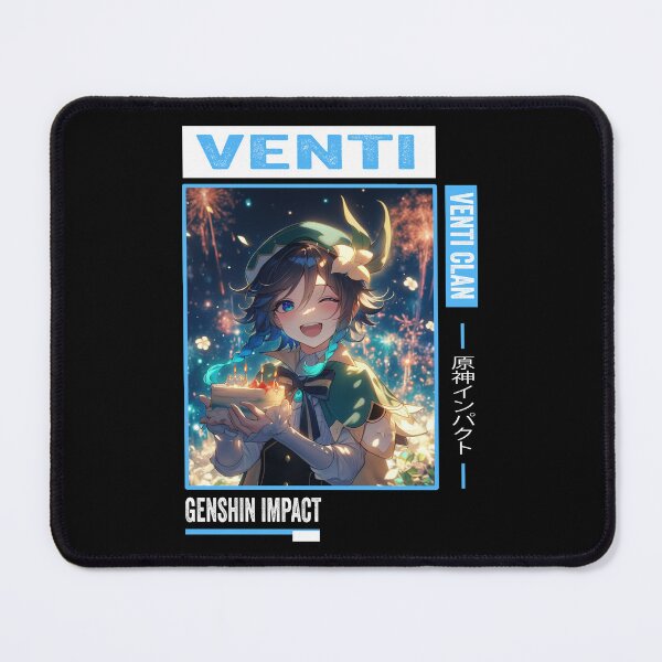 Item preview, Venti - Genshin Impact designed and sold by Anni-tett.