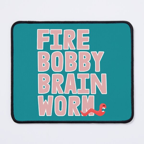 Item preview, Fire Bobby Brain Worm - Scaredy worm edition designed and sold by Thelittlelord.