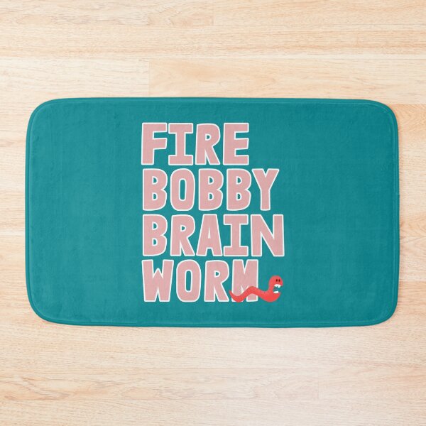 Item preview, Fire Bobby Brain Worm - Scaredy worm edition designed and sold by Thelittlelord.
