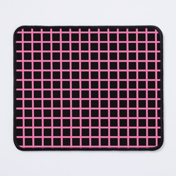 Item preview, Pink And Black Grid Pattern designed and sold by sasyall.