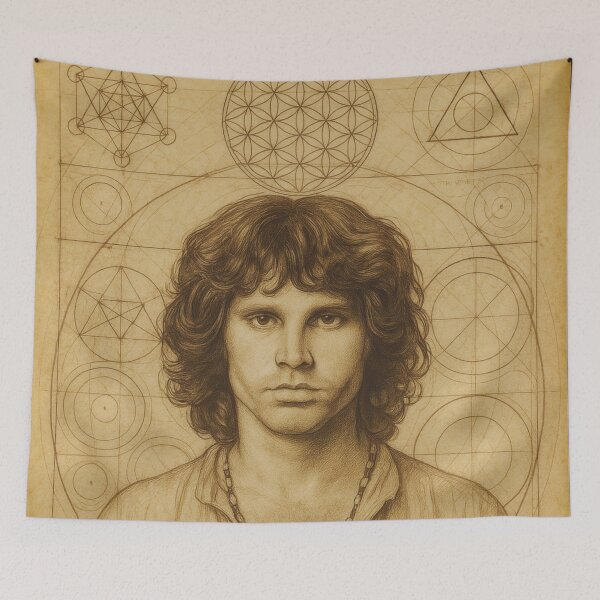 Item preview, Jim Morrison Sacred Geometry | TheAmericanPoet | The Doors designed and sold by TheAmericanPoet.