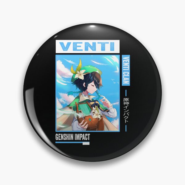 Aperçu de l'œuvre Venti - Genshin Impact créée et vendue par Anni-tett.
