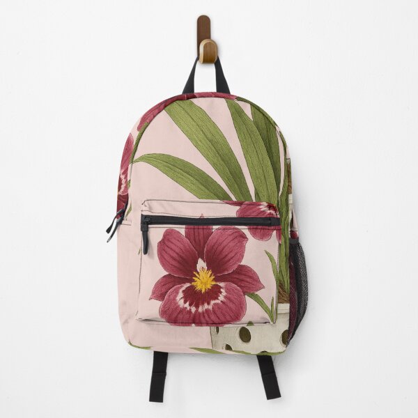 Item preview, Miltonia Orchid Sticker – Potted Orchid in Elegant Porcelain Pot designed and sold by Feral Confetti.