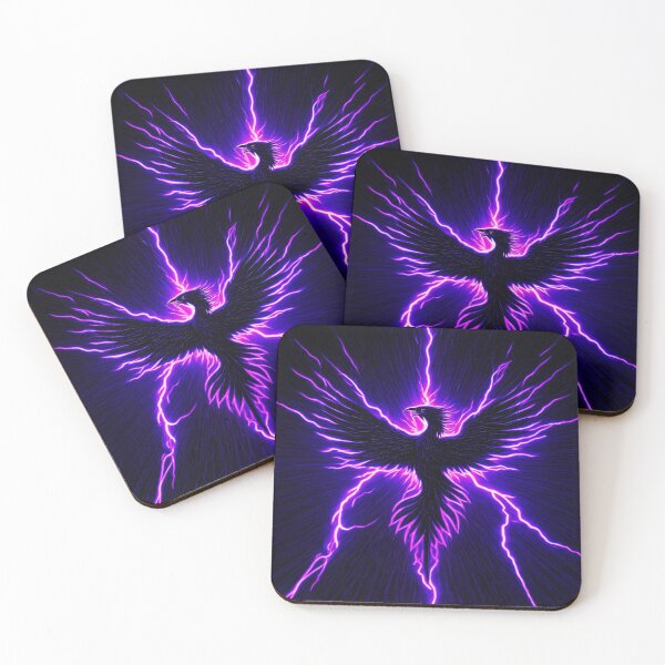 Item preview, Purple Lightning Phoenix designed and sold by Healio2.