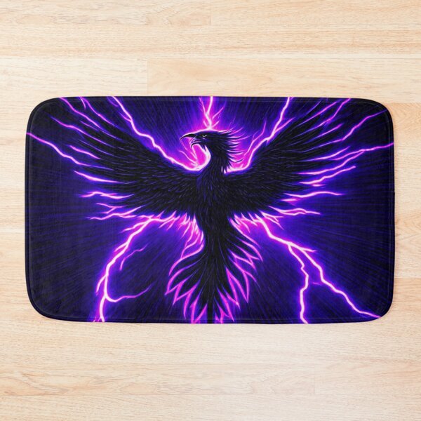 Item preview, Purple Lightning Phoenix designed and sold by Healio2.