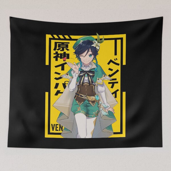 Item preview, Venti - Genshin Impact designed and sold by Anni-tett.
