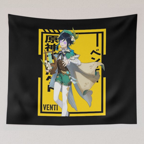Item preview, Venti - Genshin Impact designed and sold by Anni-tett.