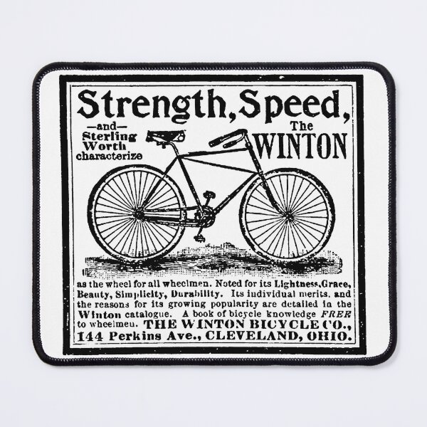 Item preview, Vintage Bicycle Advertisement; designed and sold by StickerApe.