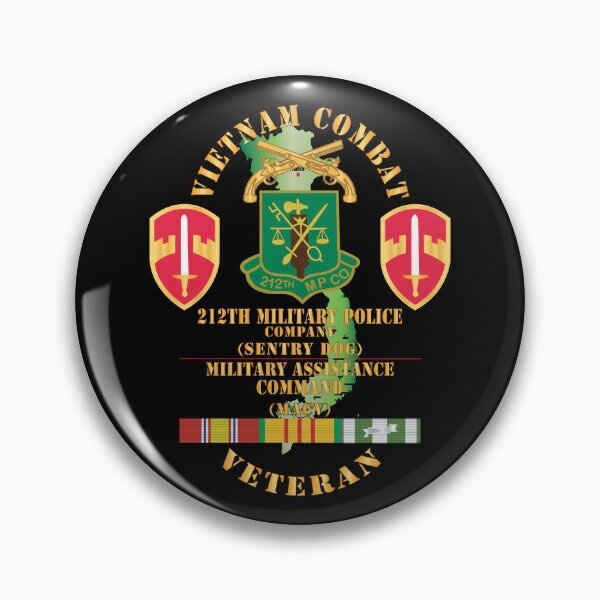 Item preview, Army - Vietnam Combat Veteran w 212th Military Police Company - MACV SSI - VN SVC X 300 designed and sold by Military Insignia Products.