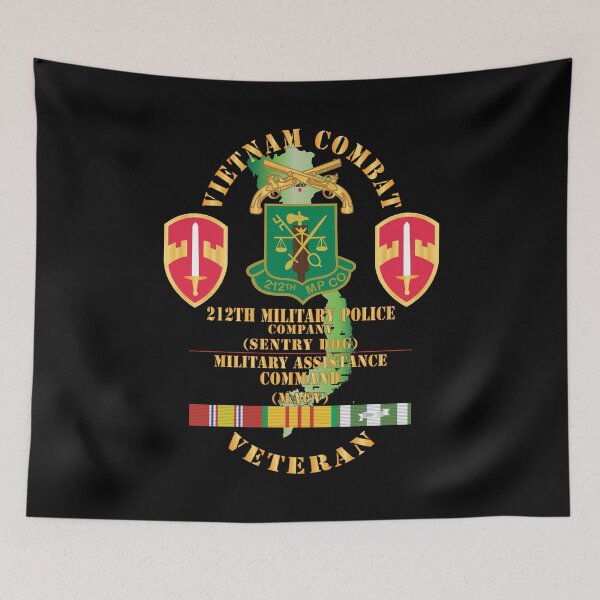 Item preview, Army - Vietnam Combat Veteran w 212th Military Police Company - MACV SSI - VN SVC X 300 designed and sold by Military Insignia Products.