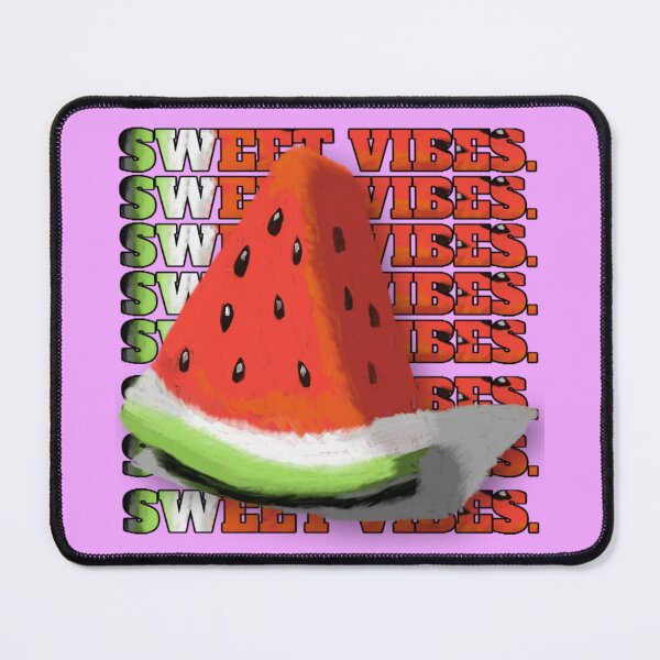 Item preview, Sweet Vibes Watermelon Art Painting of water melon piece designed and sold by VENOM0RIOT.