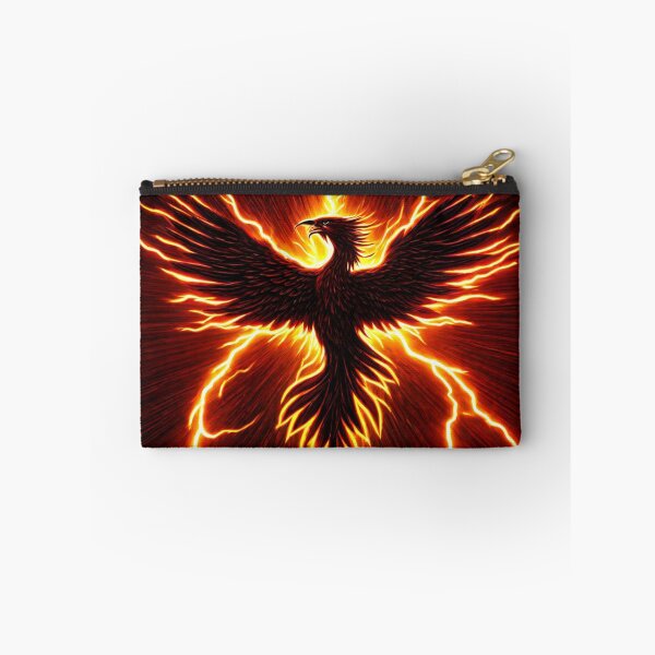 Item preview, Fiery Red Lightning Phoenix designed and sold by Healio2.