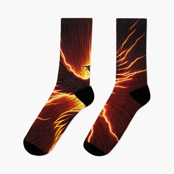 Item preview, Fiery Red Lightning Phoenix designed and sold by Healio2.