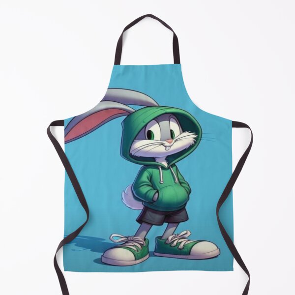 Item preview, Drawing of casual funny cartoon bunny design designed and sold by NivyasArtistry.