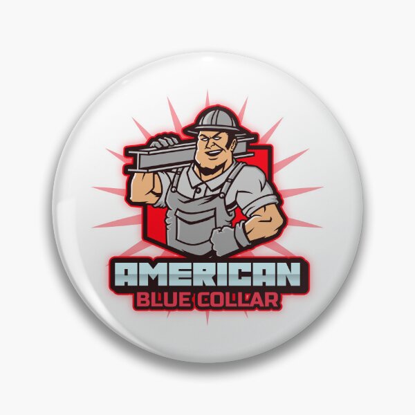 Item preview, American blue collar designed and sold by JFprints.