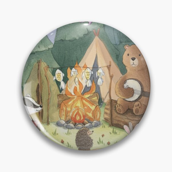 Item preview, Woodland campfire designed and sold by ollygart.