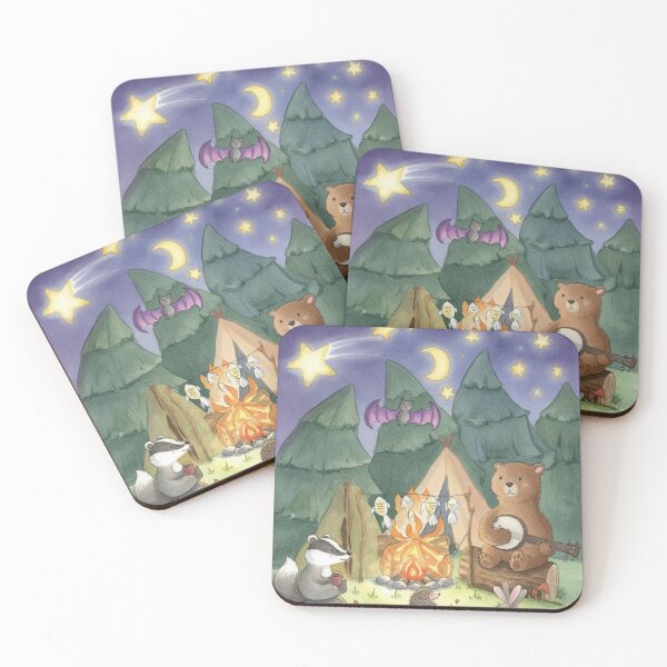 Item preview, Woodland campfire designed and sold by ollygart.