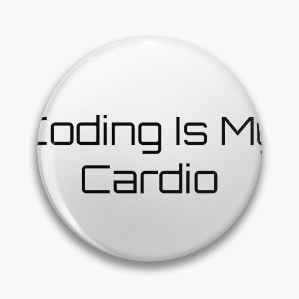 Artikelvorschau, Programmieren ist mein Cardio entworfen und verkauft von Ninjacatoff.