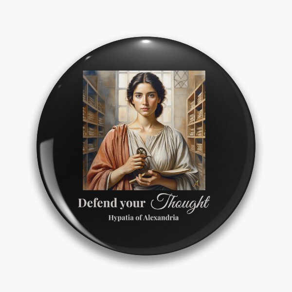 Item preview, Hypatia of Alexandria - The Philosopher of Reason - English - Dark designed and sold by imprAsiones.