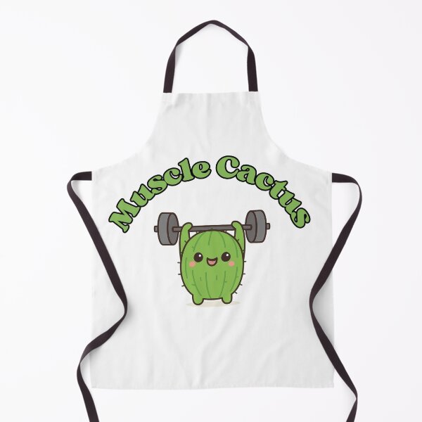 Item preview, Muscle Cactus – Cute Kawaii Chibi Plant Design designed and sold by artbyTSR.