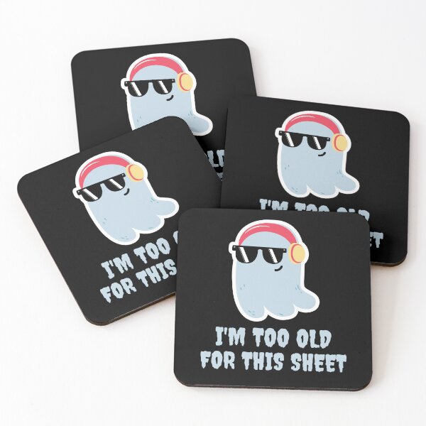 Item preview, I am too old for this sheet designed and sold by 87-Aesthetics.
