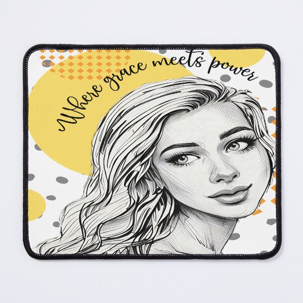 Item preview, Where Grace Meets Power Portrait designed and sold by gleefulme.