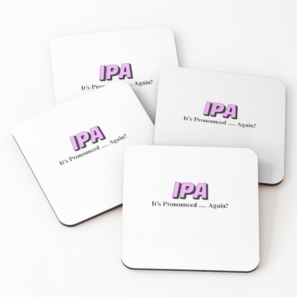 Item preview, IPA: It's Pronounced.... Again? designed and sold by StageScribbles.